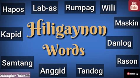 HILIGAYNON: Tagalog.